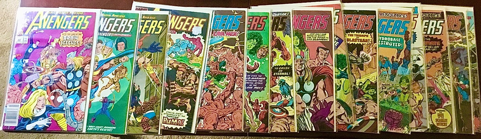 AVENGERS - Series One - Complete Run #300-#402 - Bagged and Boarded - Ships Free AVENGERS - Series One - Complete Run #300-#402 - Bagged and Boarded - Ships Free