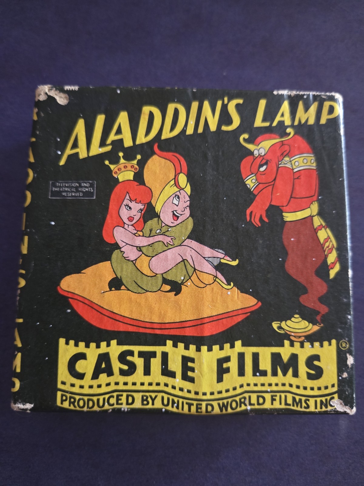 Aladdins Lamp Castle Films 1930s #752 Vintage 8mm Film In Original Box Aladdins Lamp Castle Films 1930s #752 Vintage 8mm Film In Original Box