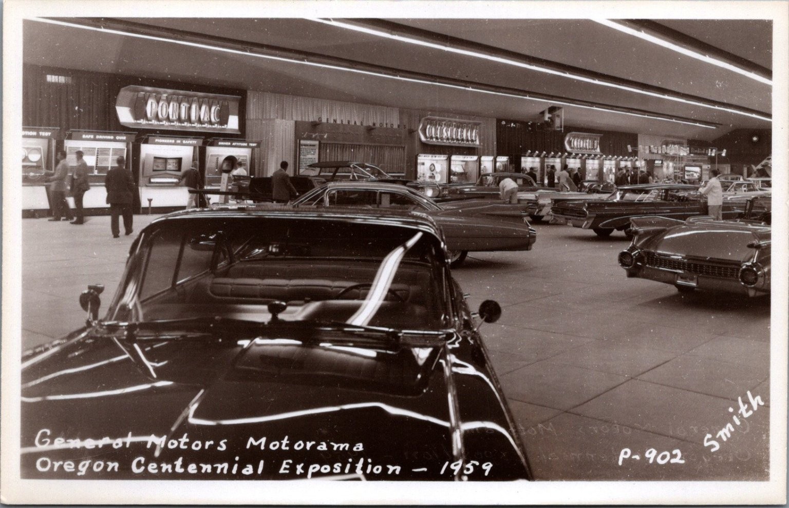 1959 GM Motorama Oregon Centennial Exposition RPPC Classic Cars 1959 GM Motorama Oregon Centennial Exposition RPPC Classic Cars