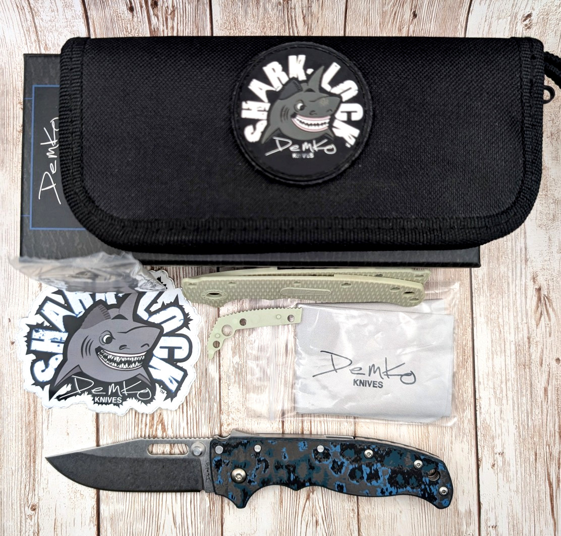 ⚪🔵 Demko AD20.5, Arctic Storm Carbon Fiber, Flytanium Ti + Jade NEW📬 ⚪🔵 Demko AD20.5, Arctic Storm Carbon Fiber, Flytanium Ti + Jade NEW📬