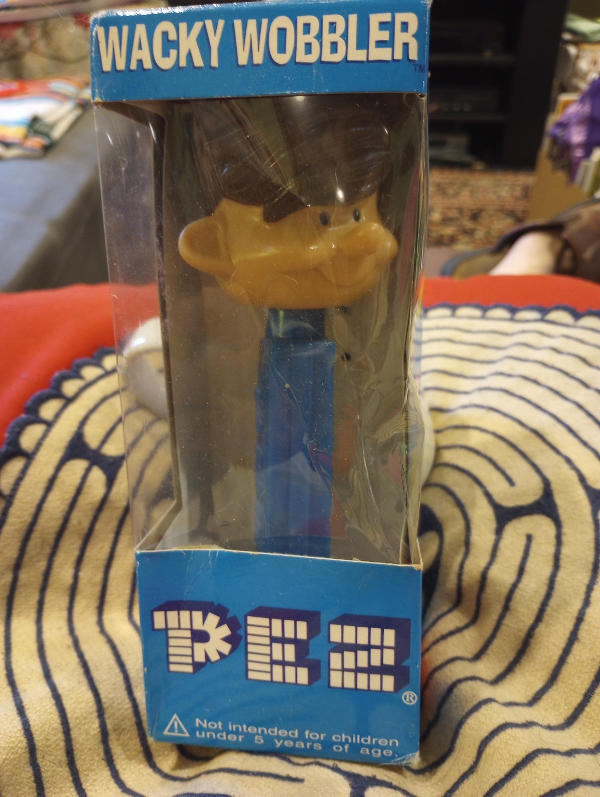 PEZ BOY WACKY WOBBLER FROM FUNKO-VINTAGE 1999 SEALED