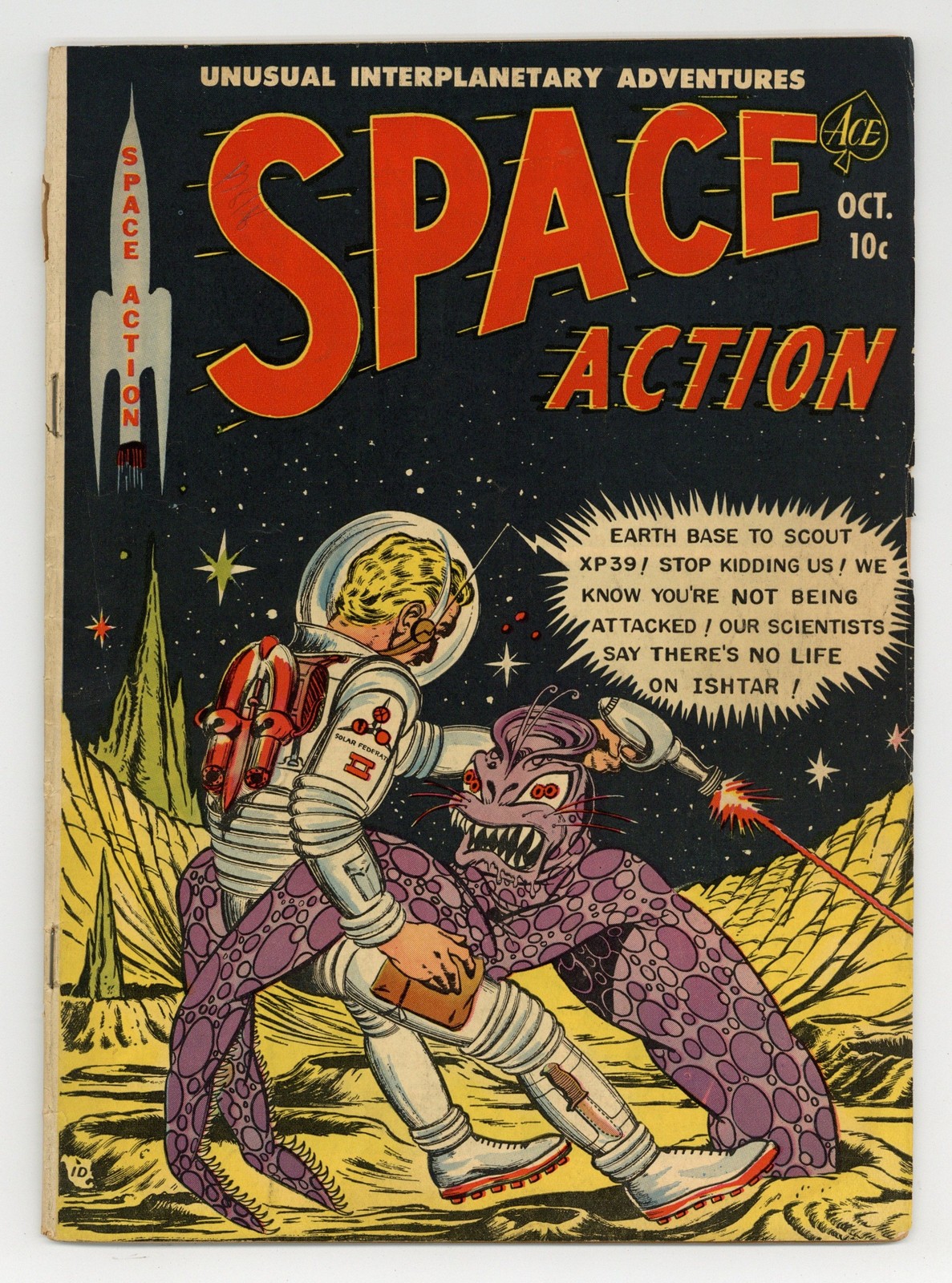 Space Action #3 GD+ 2.5 1952