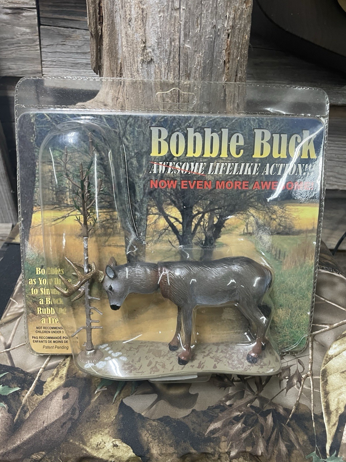 The Original Bobble Buck Model 912 Bobblehead