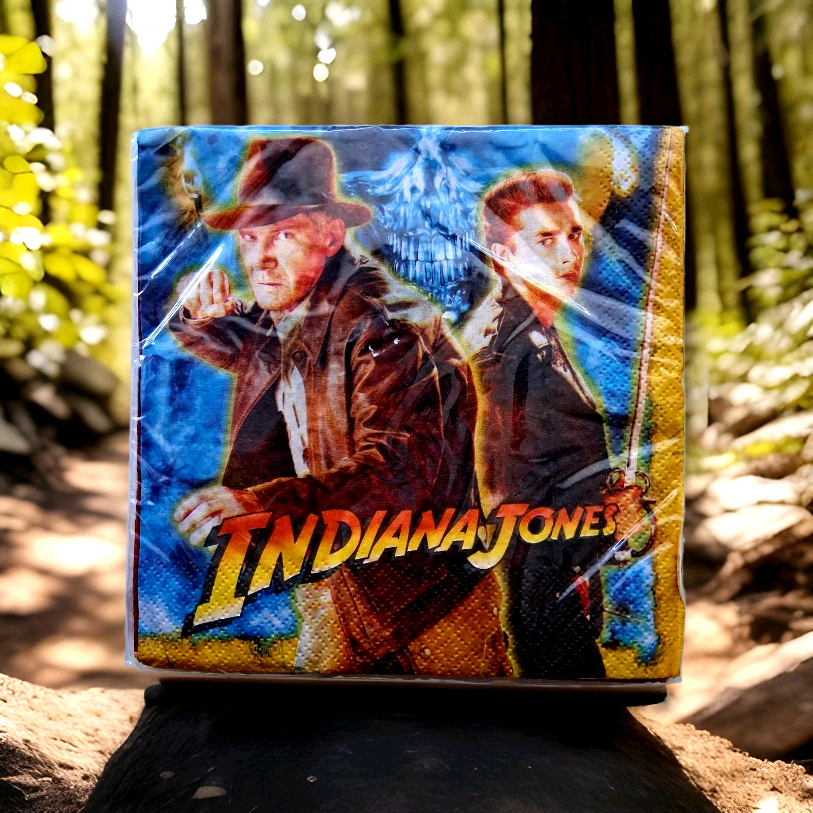 Vintage 2008 Indiana Jones Birthday Party Napkins 16 Count Hallmark Sealed New Vintage 2008 Indiana Jones Birthday Party Napkins 16 Count Hallmark Sealed New