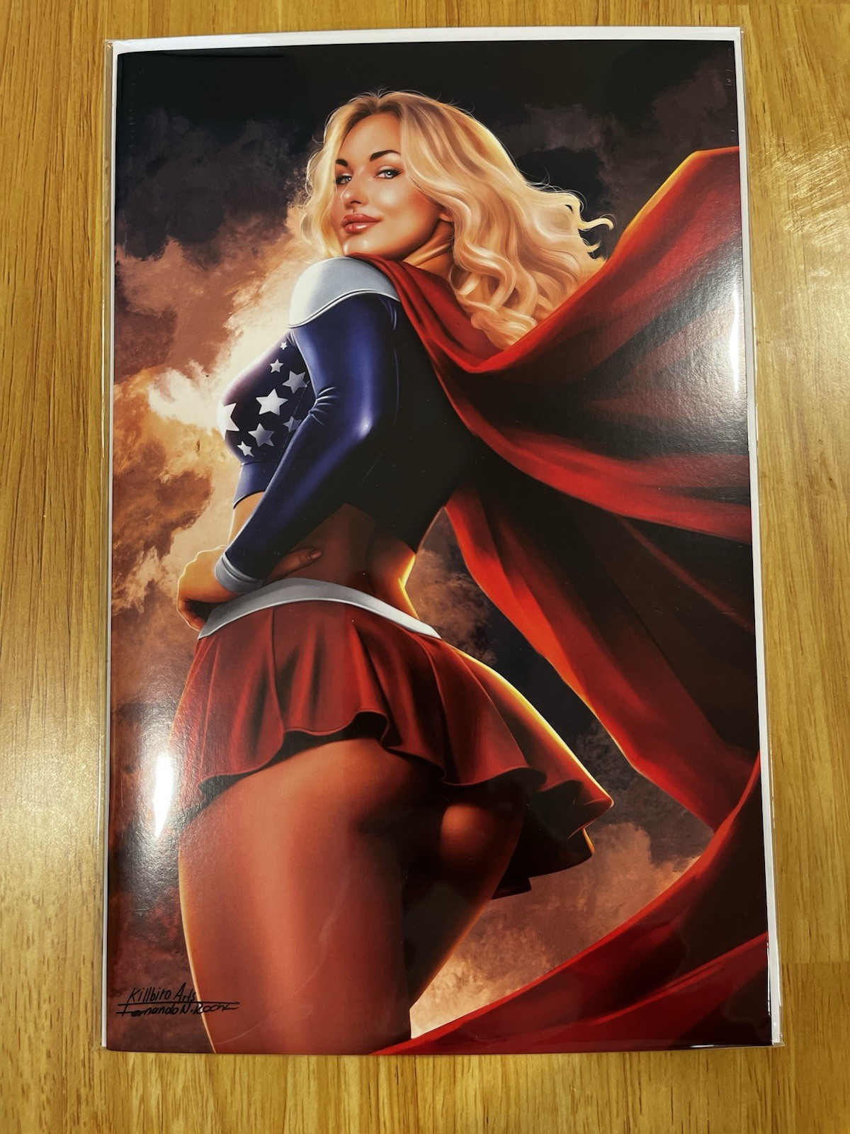 Multiverse Saga Supergirl Nice cover Artist Alley - Fernando Rocha