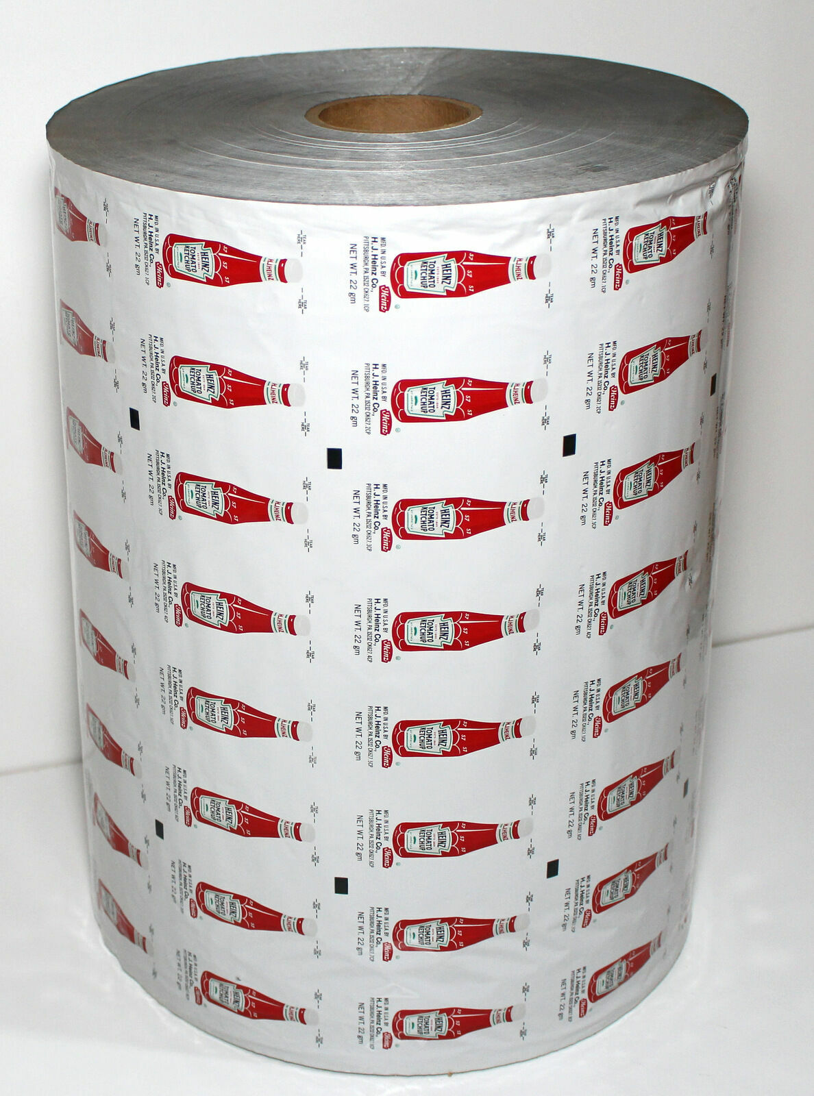 Vintage Heinz Ketchup Packet Foil Paper 4 Decorating Wrapping 18 Inch x 25 Feet Vintage Heinz Ketchup Packet Foil Paper 4 Decorating Wrapping 18 Inch x 25 Feet