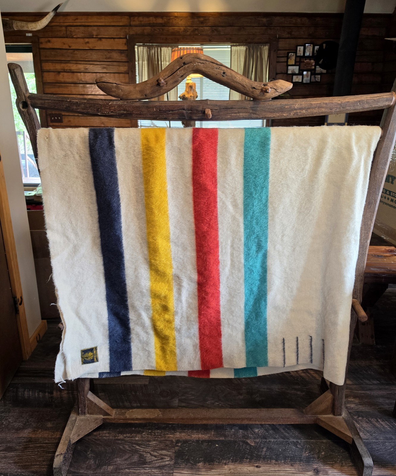 Original Vintage Witney Point Blanket Circa 1950-1960