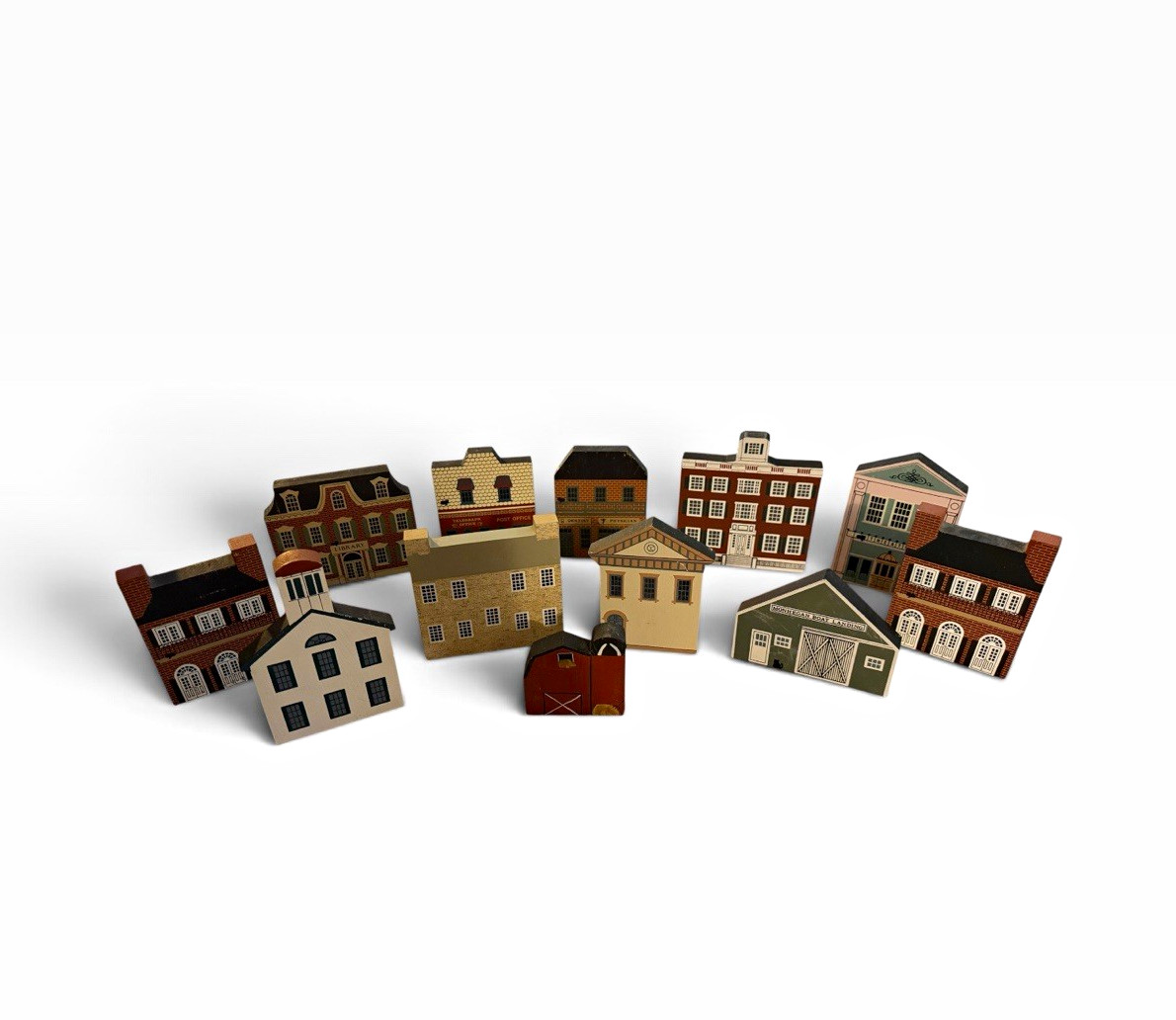 The Cat’s Meow Village 1987 12pc Vintage Lot The Cat’s Meow Village 1987 12pc Vintage Lot