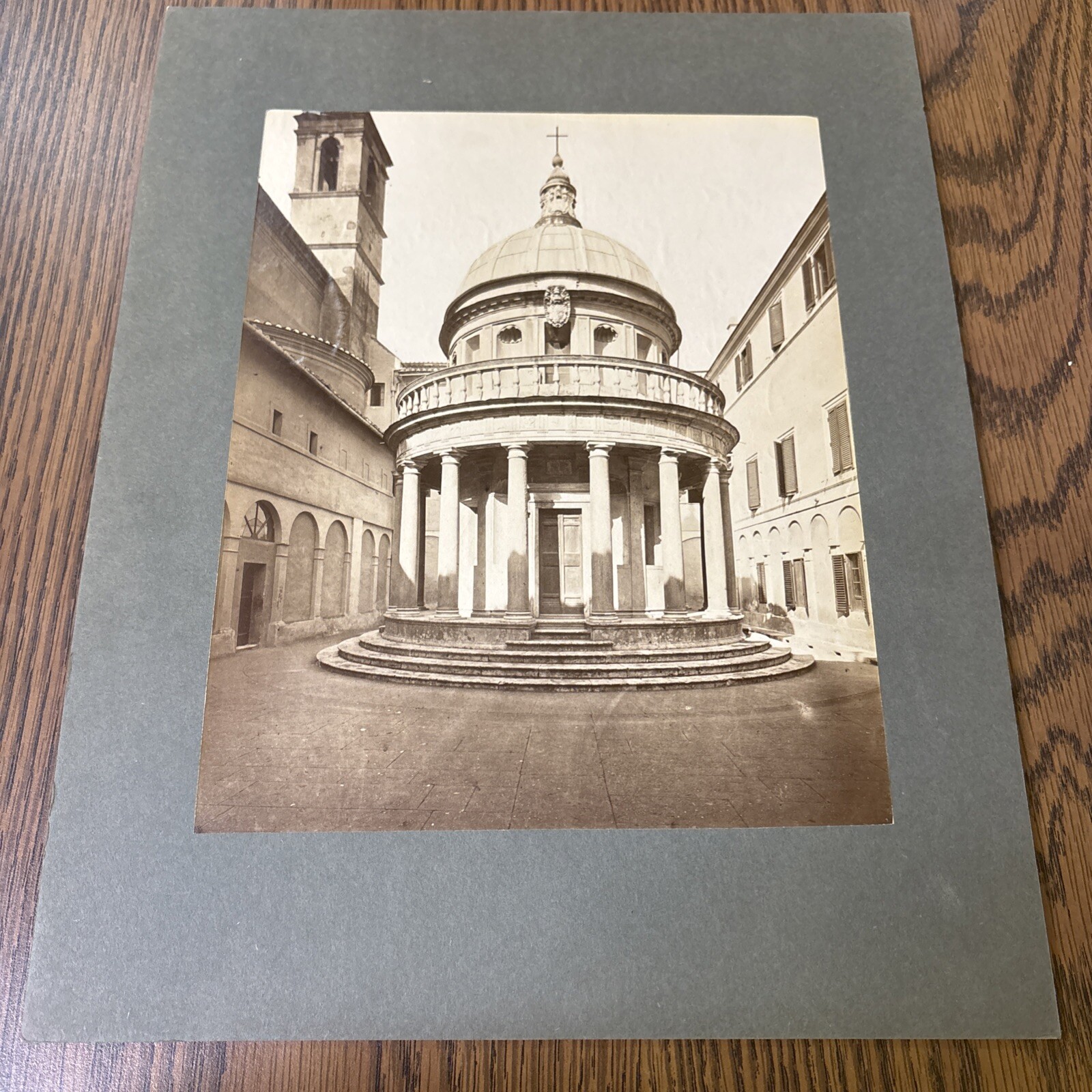 VTG Tempietto 1502 San Pietro Montorio Rome Mounted Italian Architecture Photo