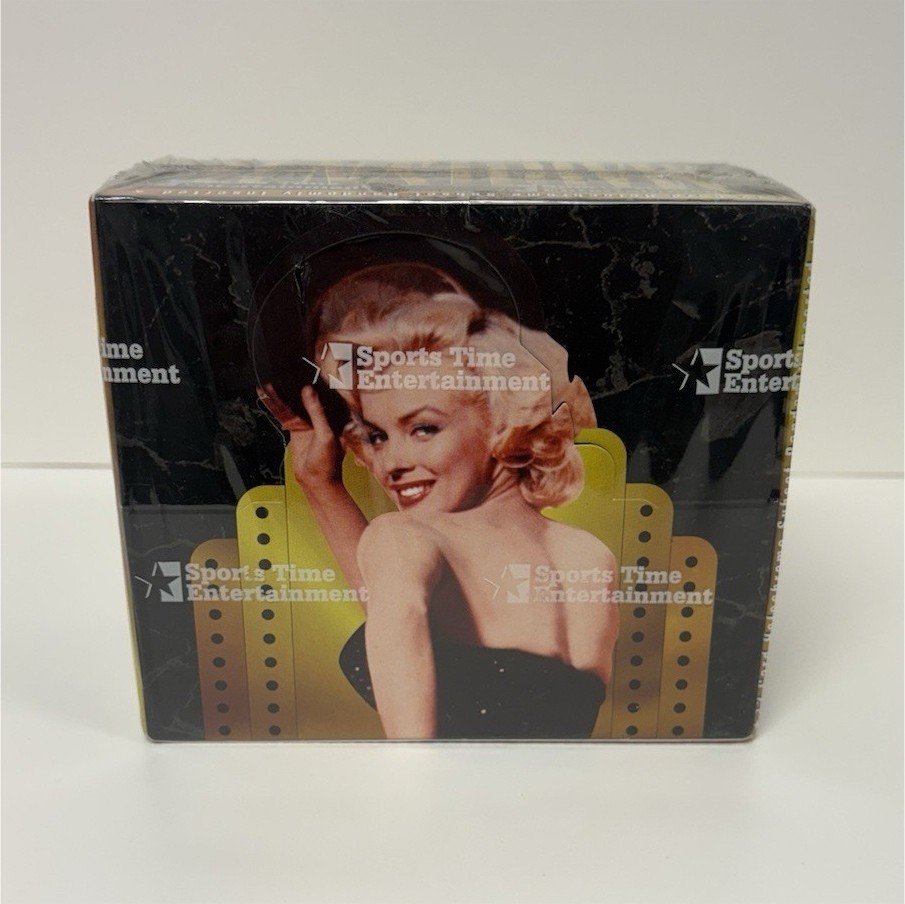 1995 Sports Time Marilyn Monroe Factory Sealed Trading Card Box 