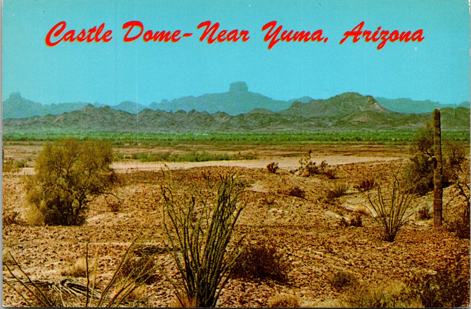 Vintage PPC - Castle Dome, Yuma, AR - F20056 Vintage PPC - Castle Dome, Yuma, AR - F20056