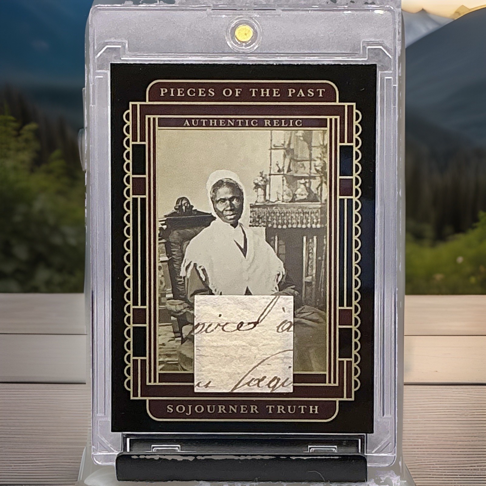 2025 Pieces Of The Past One Time Series Sojourner Truth Handwritten Relic 2025 Pieces Of The Past One Time Series Sojourner Truth Handwritten Relic