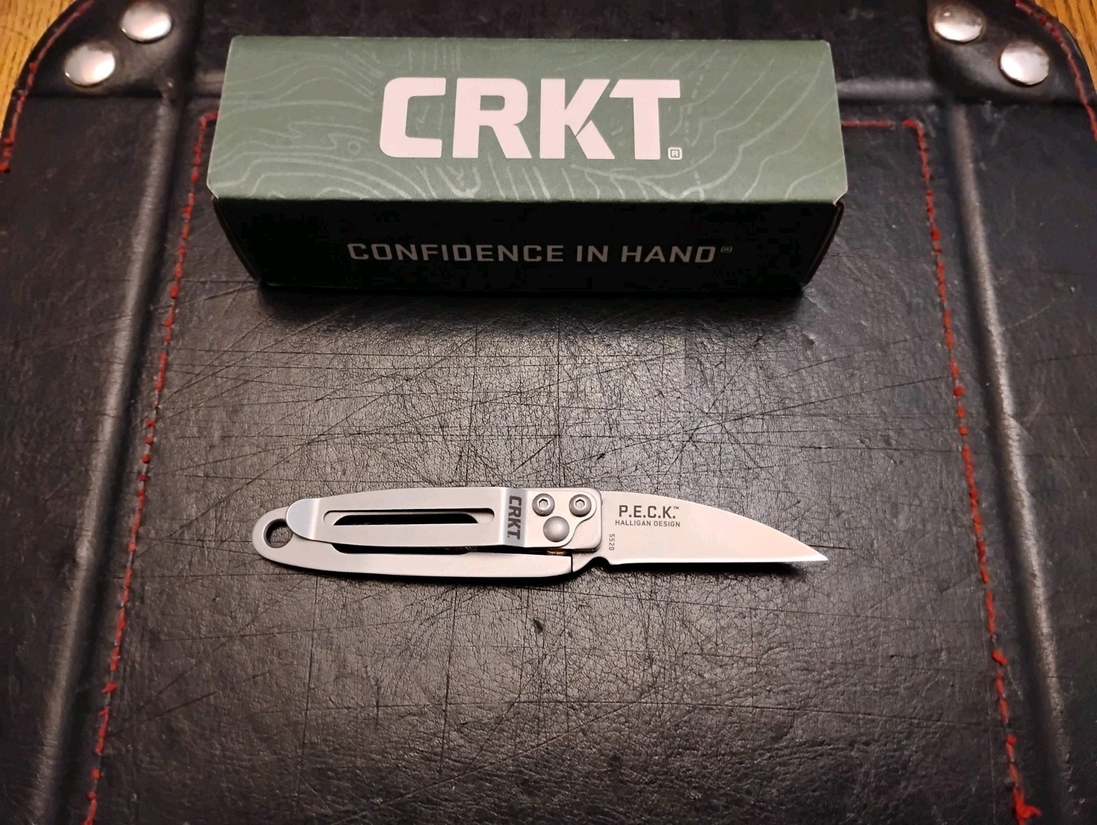 CRKT P.E.C.K. Folding Knife Money Clip 1.75