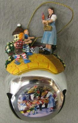 RARE Ashton Drake Sleigh Bell of Dorothy &The Lollipop Guild /real movie photo