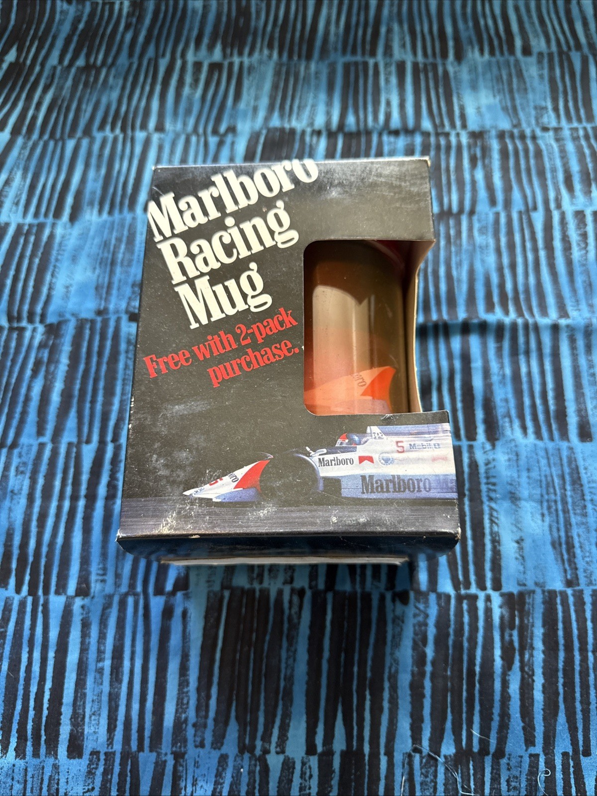 1991 MARLBORO RACING MUG NEW IN BOX