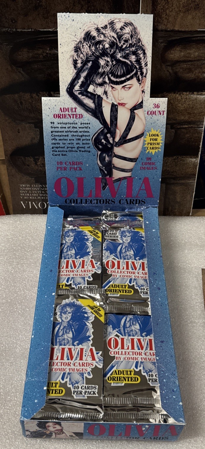 (1) Single Pack 1992 Olivia Collector Cards. 10 Cards per Pack. Adult Oriented (1) Single Pack 1992 Olivia Collector Cards. 10 Cards per Pack. Adult Oriented