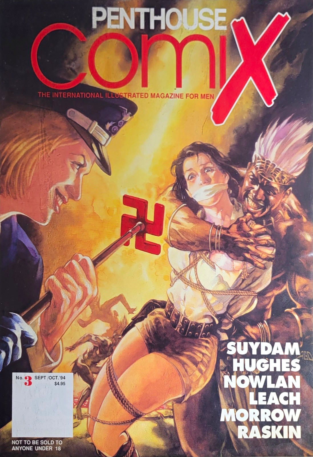 Penthouse Comix #3 (1994) - HIGH GRADE - NM - No Spine Creases - Adam Hughes