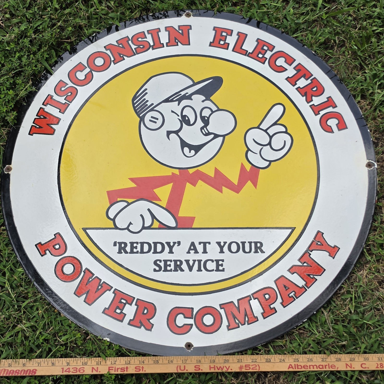 VINTAGE LARGE REDDY KILOWATT ELECTRIC POWER COMPANY 30 VINTAGE LARGE REDDY KILOWATT ELECTRIC POWER COMPANY 30