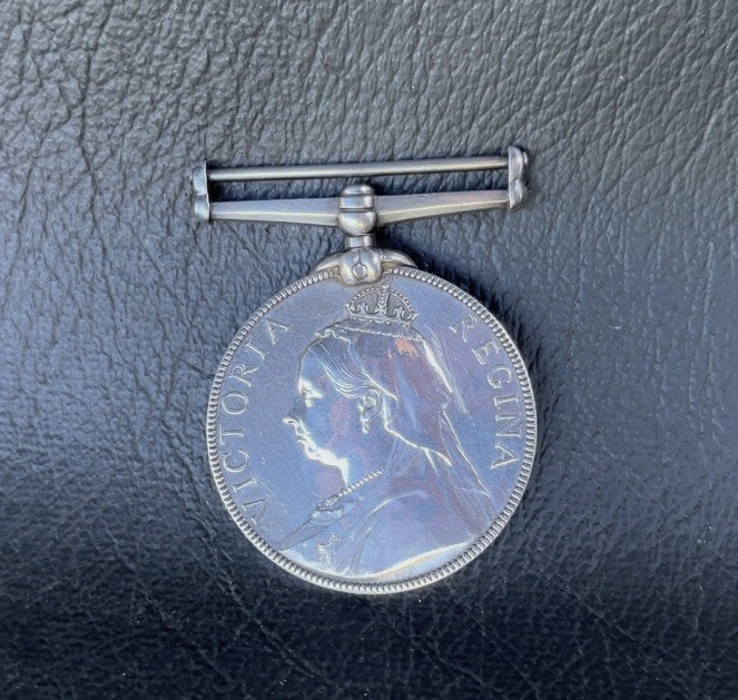 British Victorian Medal - For Long Service In The Volunteer Force - Orig.