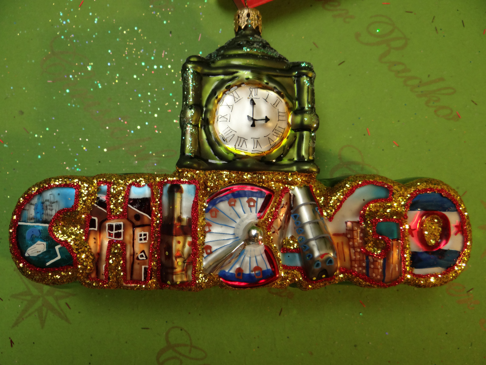 Christopher Radko Chicago Ornament Christopher Radko Chicago Ornament