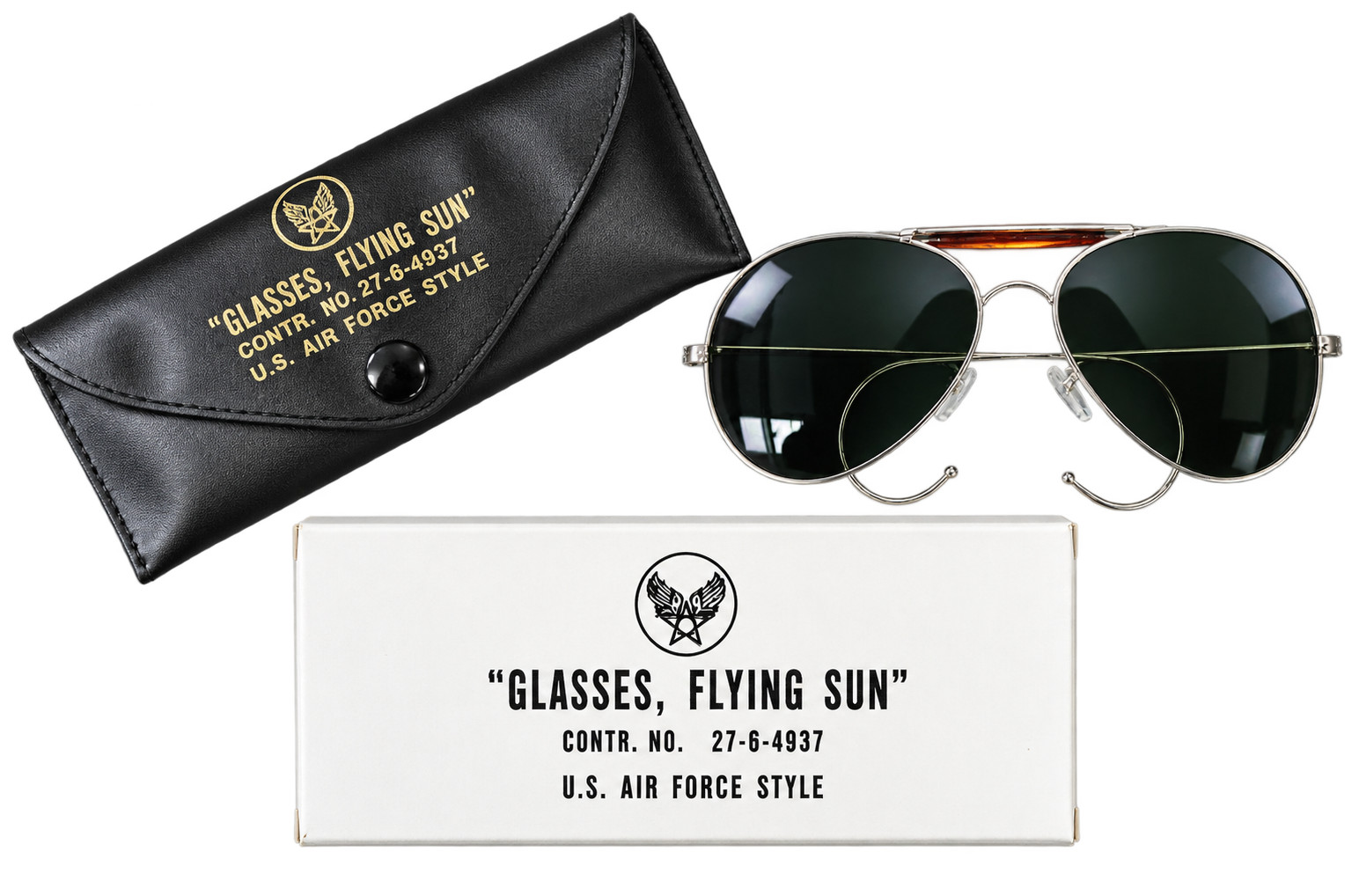 PILOT'S FLYING SUNGLASSES W/CARRYING CASE PILOT'S FLYING SUNGLASSES W/CARRYING CASE