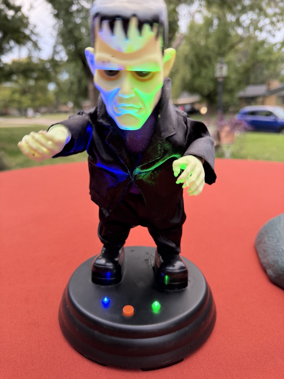 Gemmy Grave Raver Dancing Frankenstein Ghoulie Animated 11