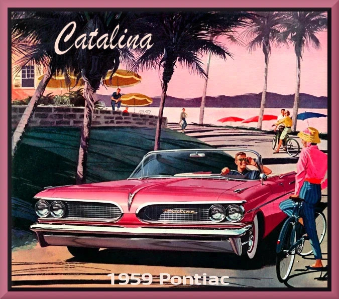 1959 Pontiac Catalina convertible, Toolbox - Refrigerator Magnet, 42 MIL