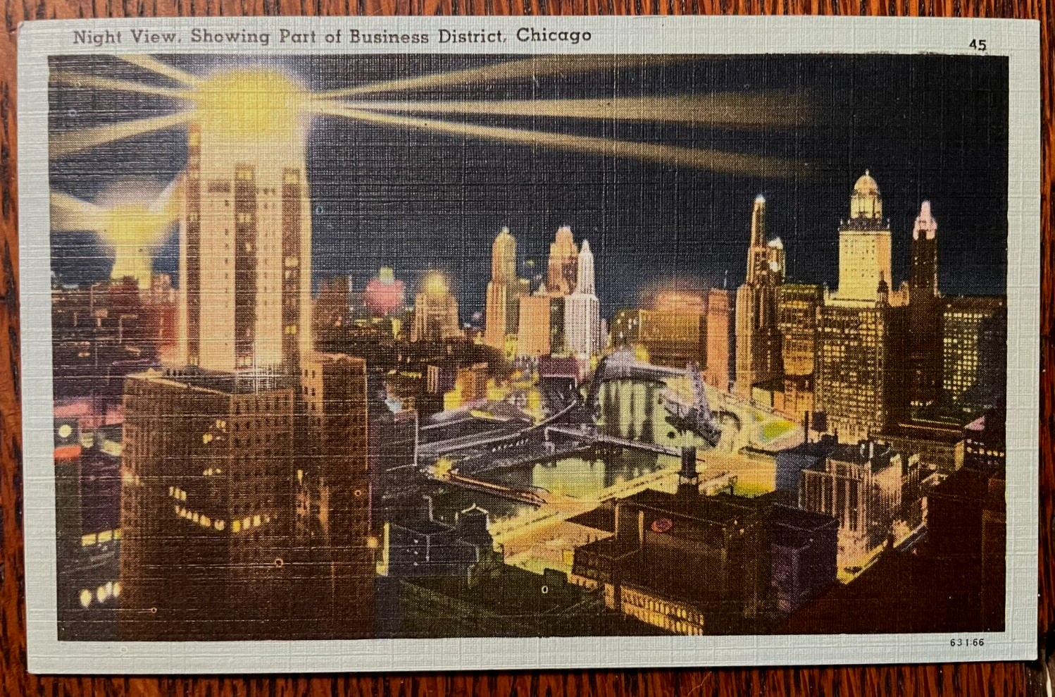 Vintage Postcard 1930-1945 Chicago Business District, Chicago, Illinois (IL) Vintage Postcard 1930-1945 Chicago Business District, Chicago, Illinois (IL)