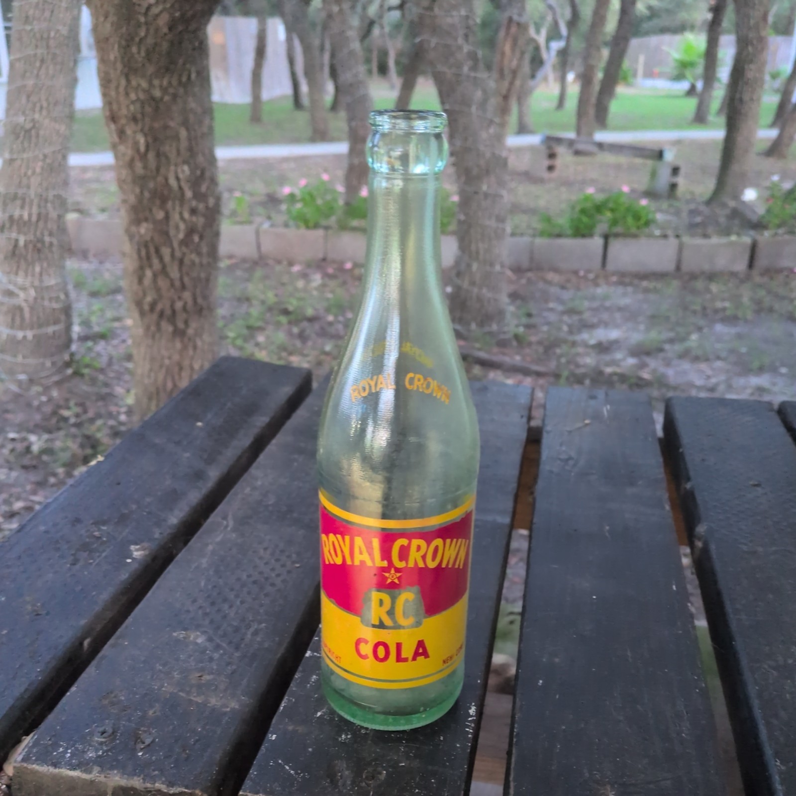 Vintage RC Royal Crown Soda Pop Bottle, Ponca City, OK, 12 oz Vintage RC Royal Crown Soda Pop Bottle, Ponca City, OK, 12 oz