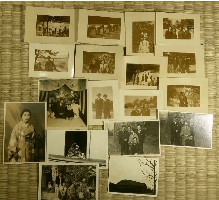Small Antique Photo / Misc. Snapshots / Set / Japanese / c. 1930s-1940s Small Antique Photo / Misc. Snapshots / Set / Japanese / c. 1930s-1940s