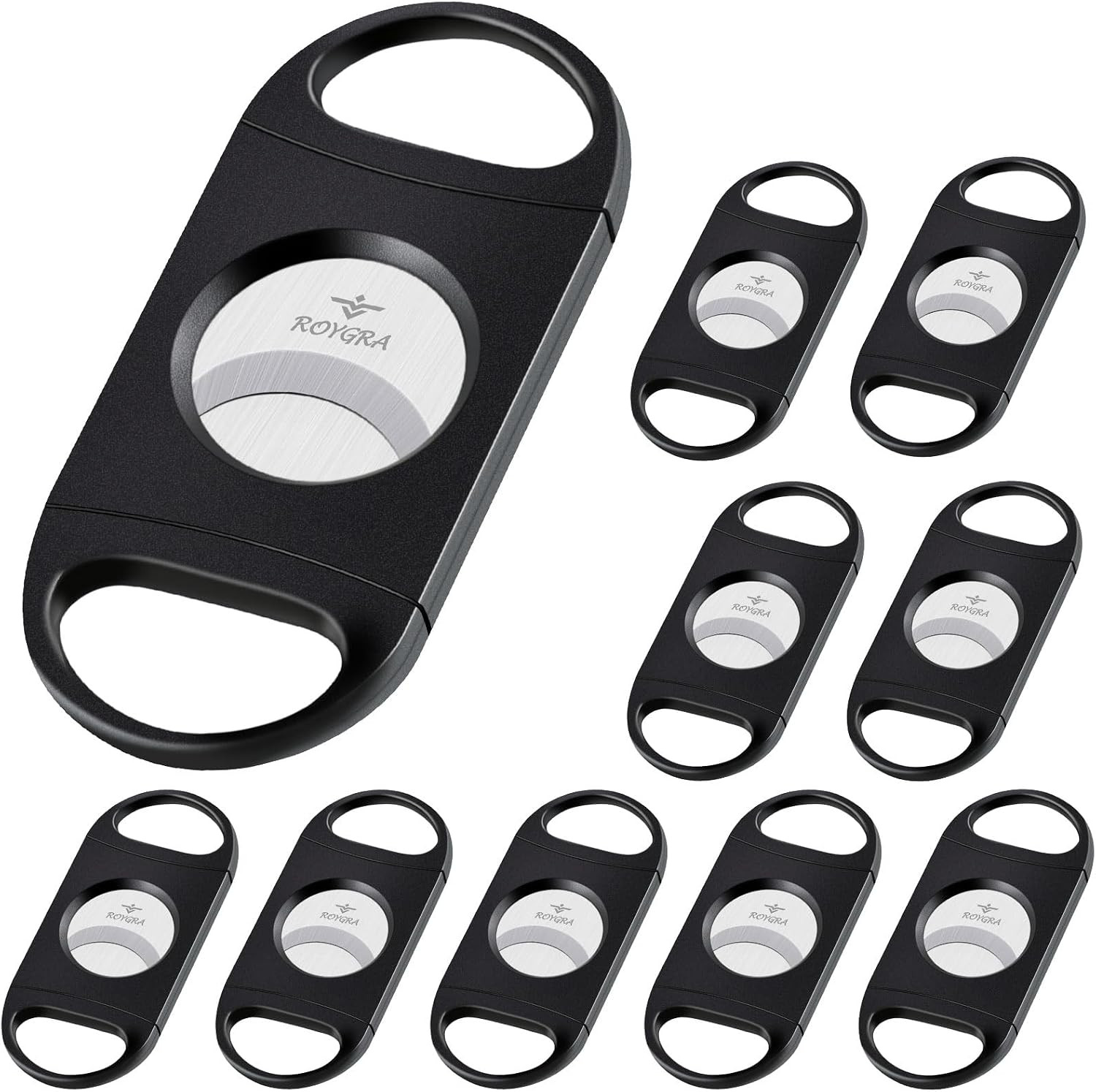 Cigar Cutter Set (10 Pack), Classic Guillotine, Gift Box Packaging Cigar Cutter Set (10 Pack), Classic Guillotine, Gift Box Packaging