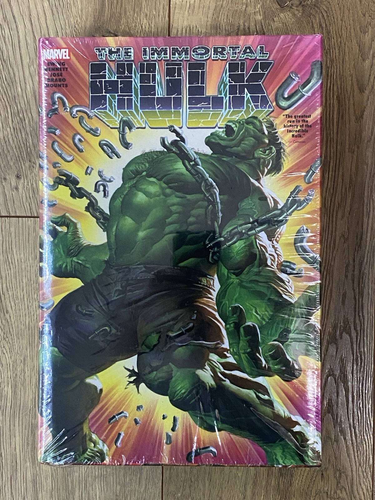 New The Immortal Hulk Omnibus Hardcover Marvel OOP Sealed Ewing New The Immortal Hulk Omnibus Hardcover Marvel OOP Sealed Ewing