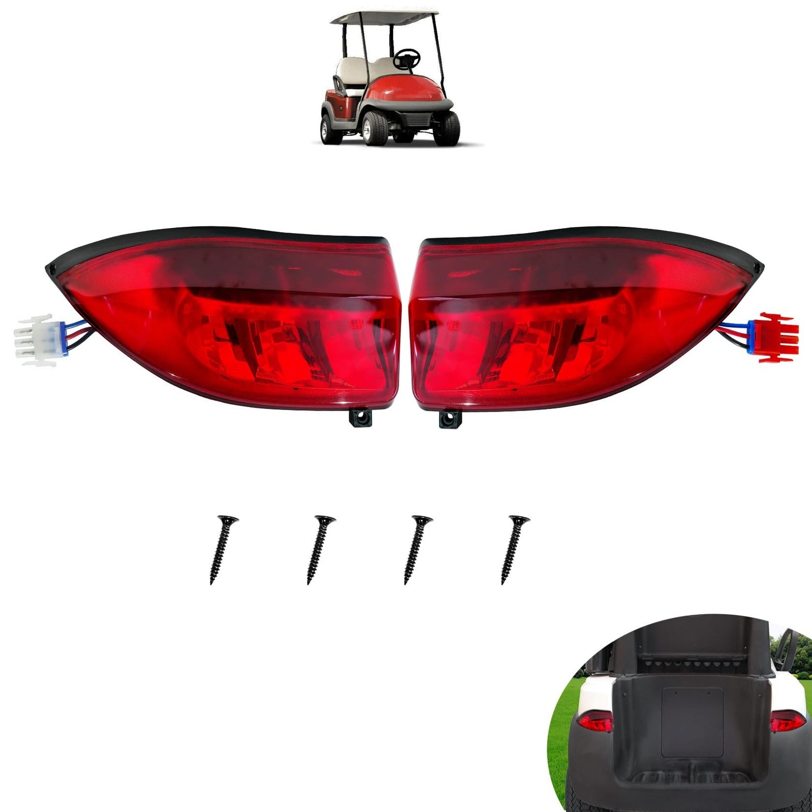 DRIVE UP Golf Cart LED Taillight for Club Car Precedent 2004-Up and Tempo 201... DRIVE UP Golf Cart LED Taillight for Club Car Precedent 2004-Up and Tempo 201...