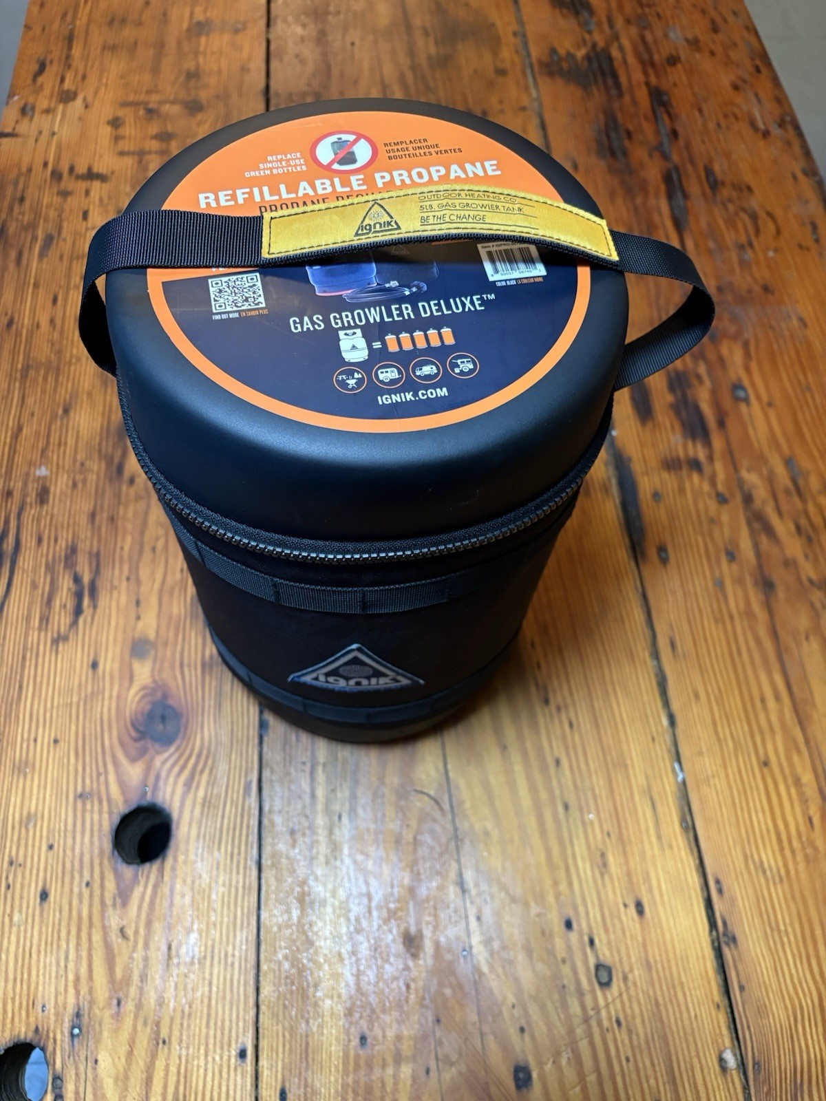 ignik Gas Growler 5.0 Deluxe Blue/Black