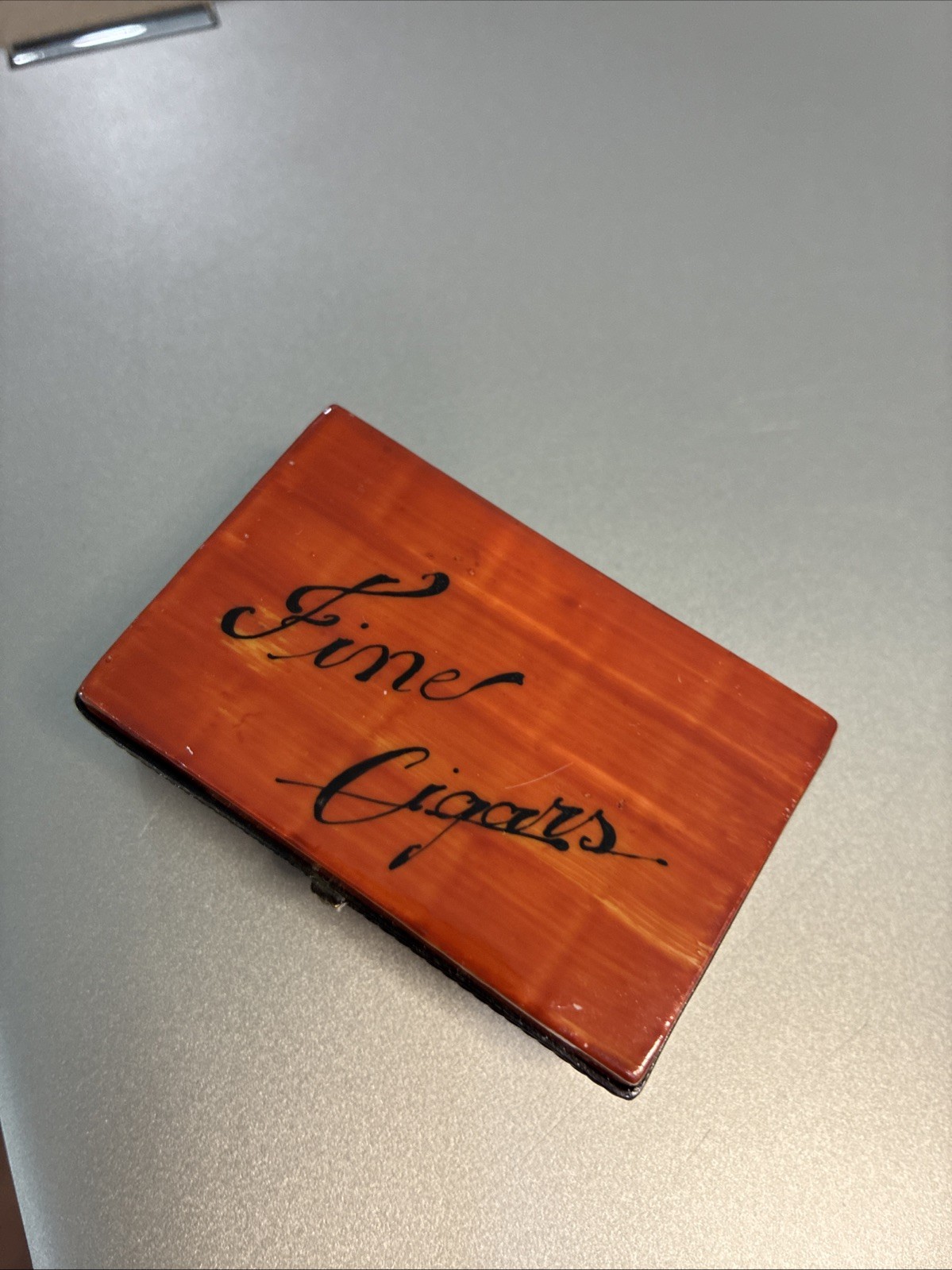 Limoges Hinged Cigar Box