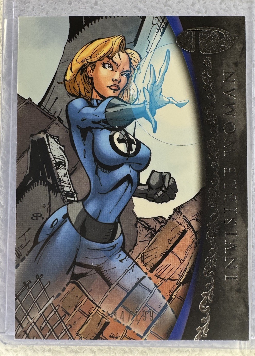 2012 UPPER DECK MARVEL PREMIER #2 INVISIBLE WOMAN #/199