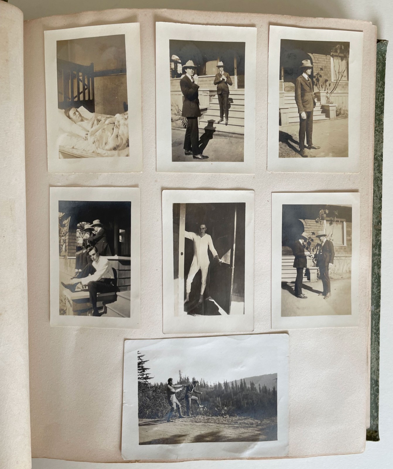 Santa Barbara Scrapbook Photo Album, 60+ Good Photos, Americana, Gay Int c. 1918