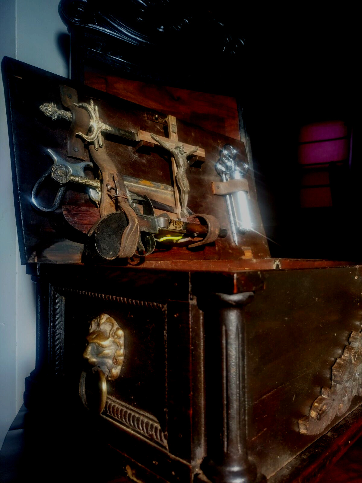 Antique Vampire Hunter Kit Vintage Van Helsing 1900s Antique Vampire Hunter Kit Vintage Van Helsing 1900s