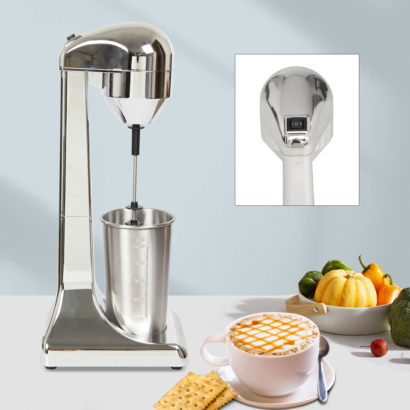 Commercial Electric Milk Shaker Maker Drink Mixer Smoothie Milk Shake Machine