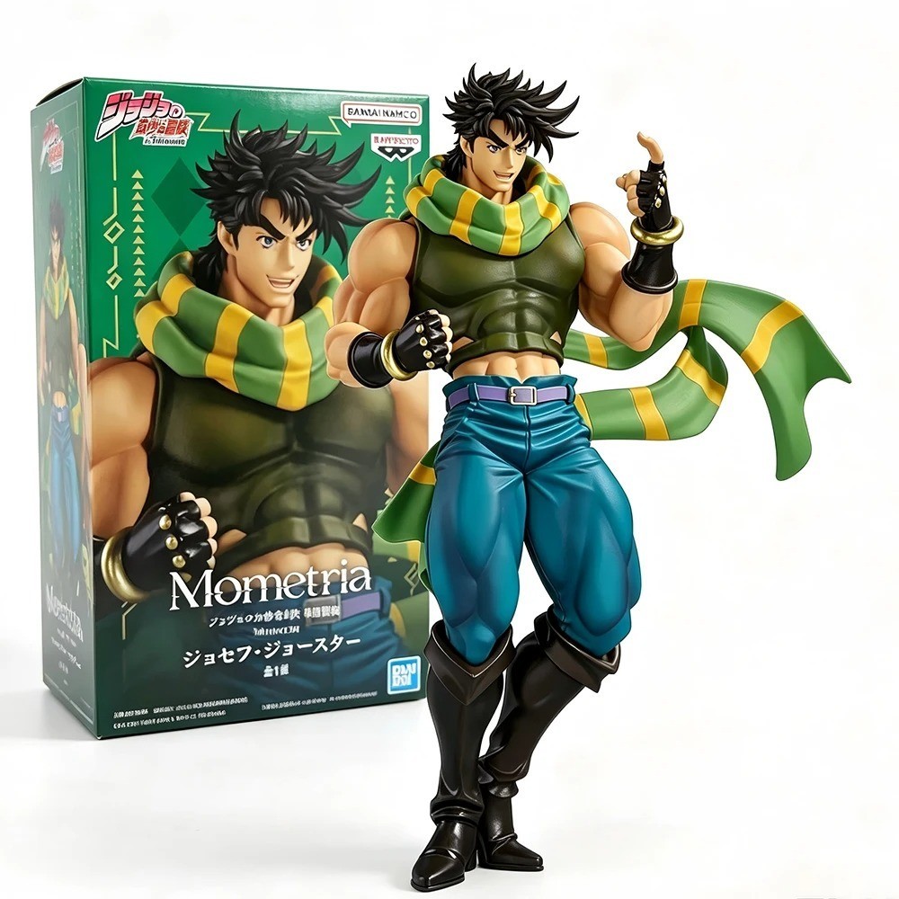 19CM Joseph Joestar Figure JoJo's Bizarre Adventure Battle Tendency PVC Anime Mo