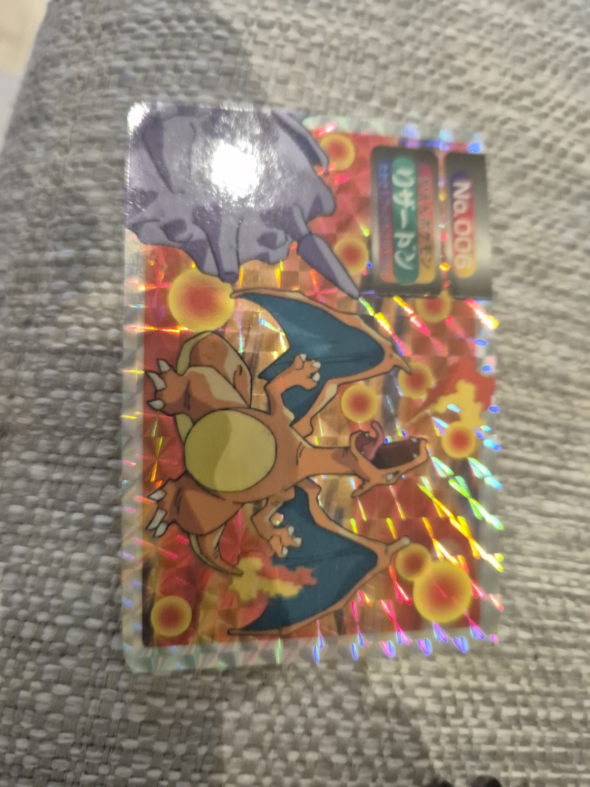 Pokemon Charizard vs Cloyster Topsun 1997 #6 Japanese
