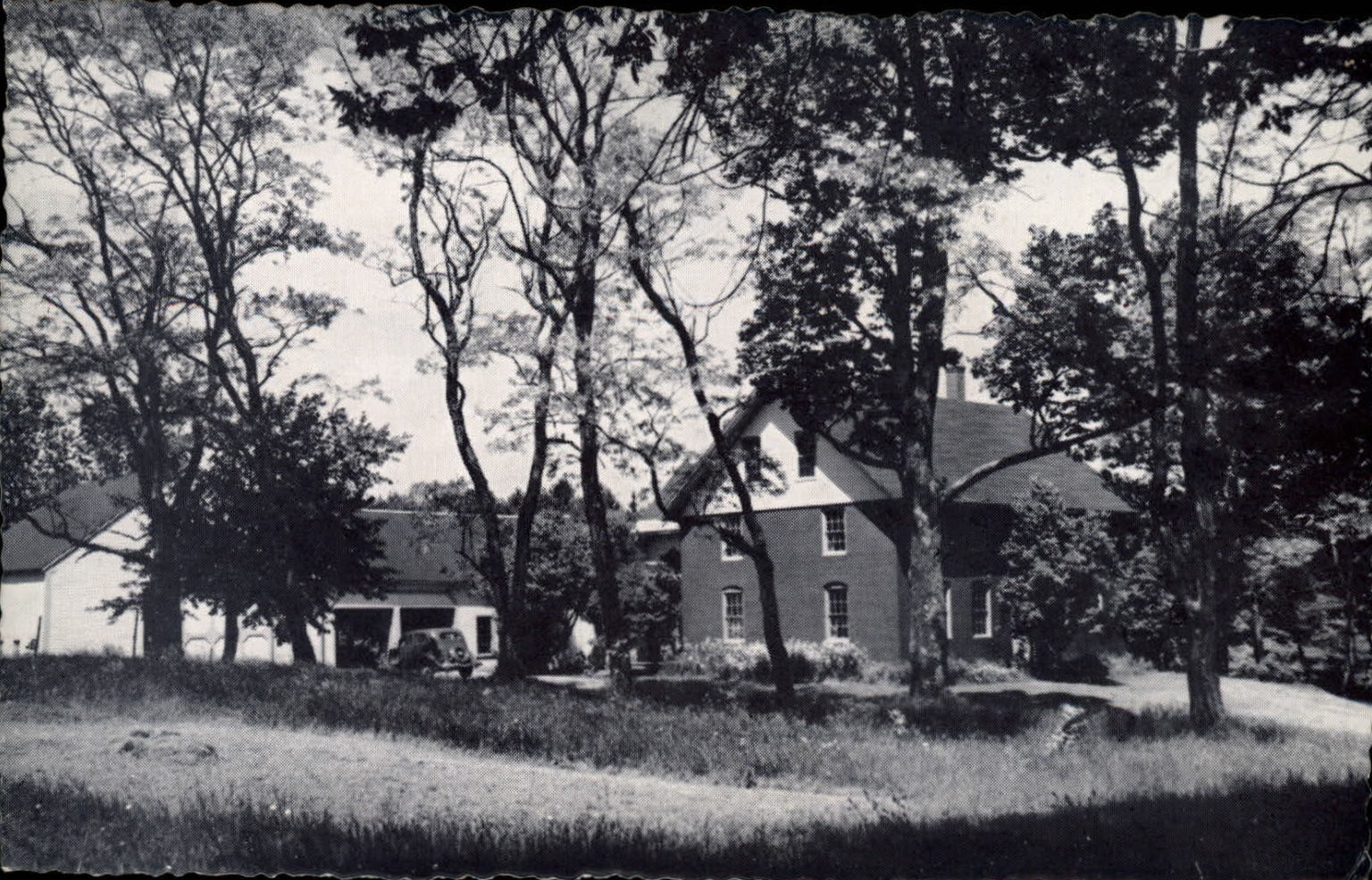 Gorham Maine Old McLellan House ~ postcard sku891
