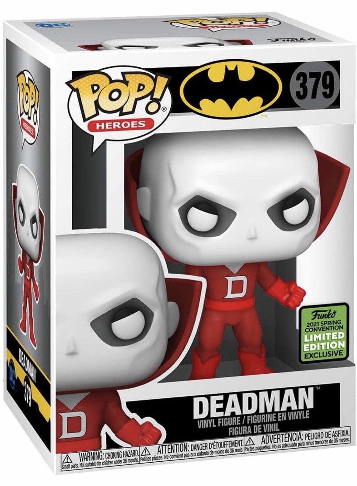Funko Pop Vinyl: DC Universe - Deadman - Emerald City Comic Con Funko #379 Funko Pop Vinyl: DC Universe - Deadman - Emerald City Comic Con Funko #379