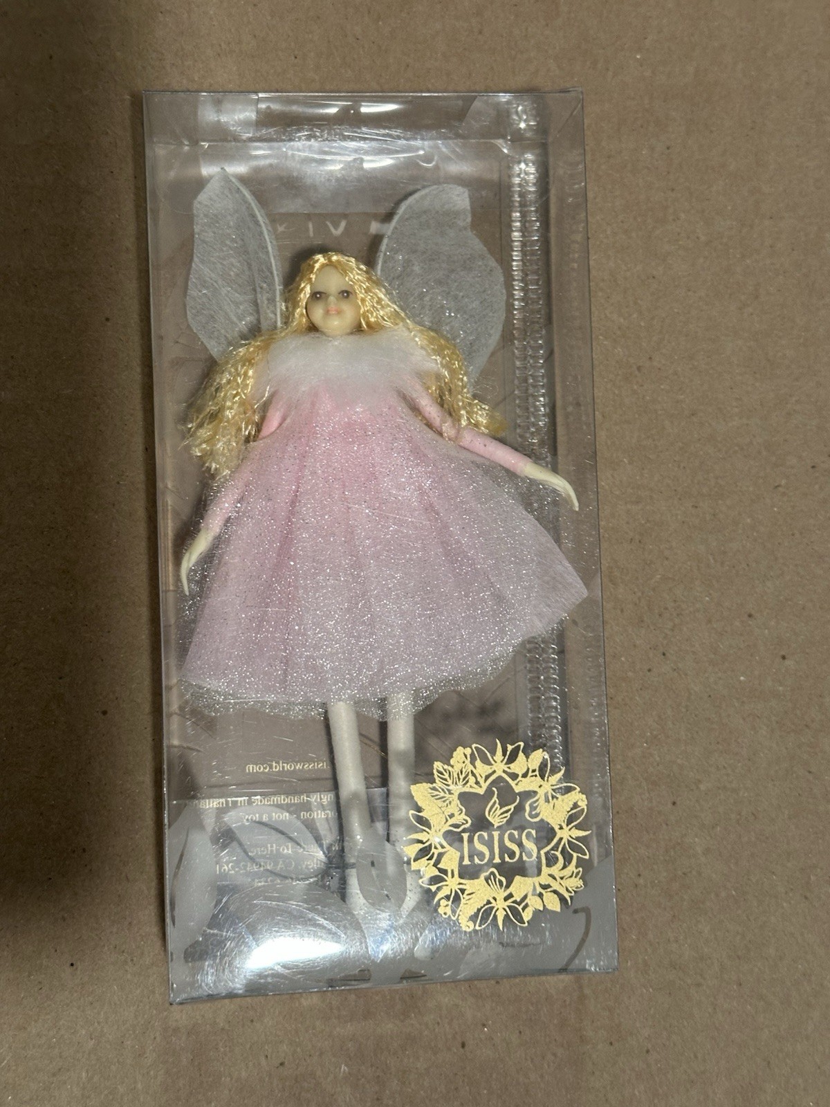 Tassie Fairy, 4” Handmade Fairy. #WF205 Tassie Fairy, 4” Handmade Fairy. #WF205