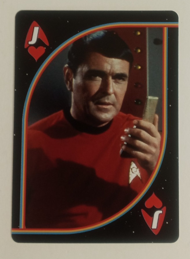 2025 Star Trek Original Series Playing Card Scotty Jack Hearts