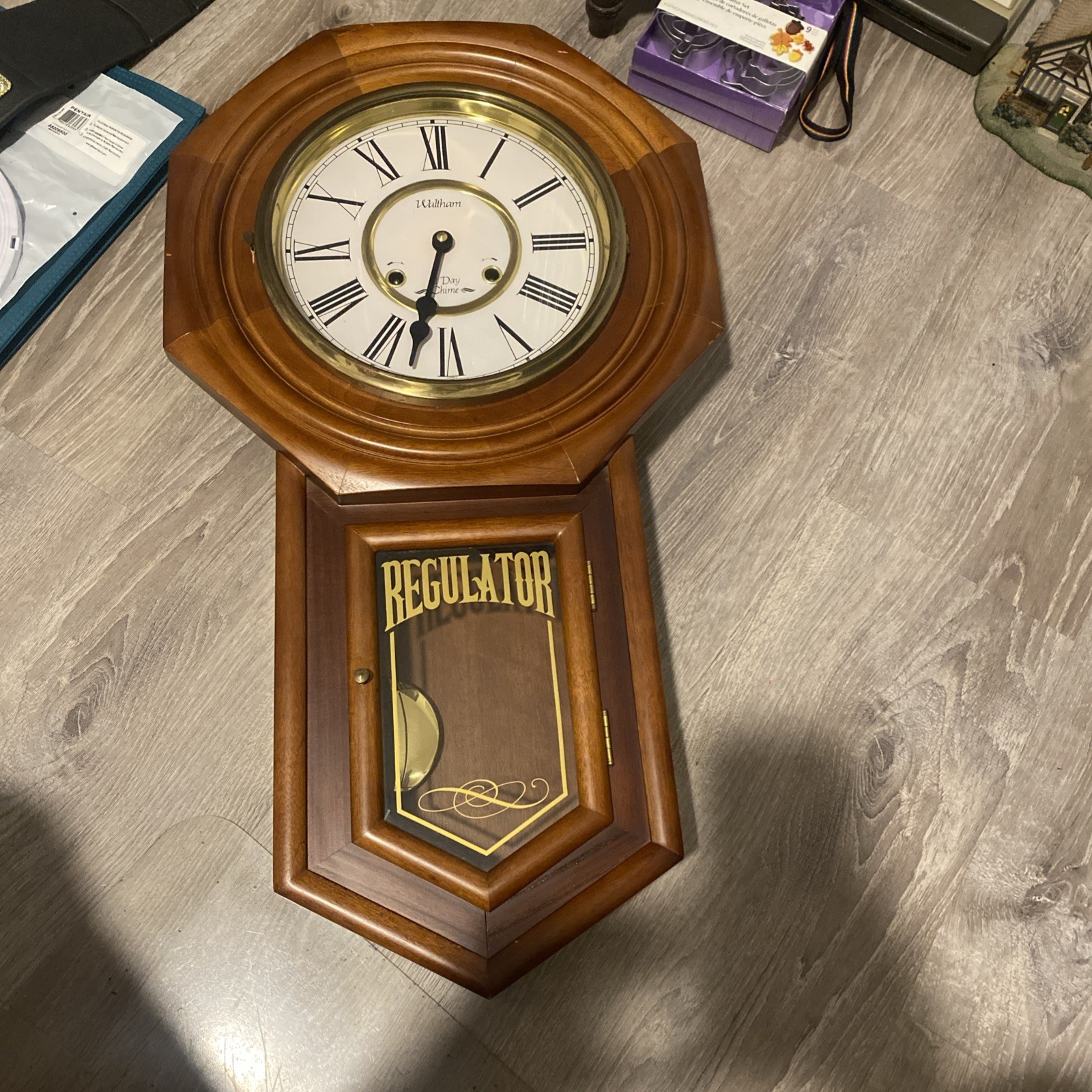 Vintage Waltham 31 Day Chime 30 Vintage Waltham 31 Day Chime 30