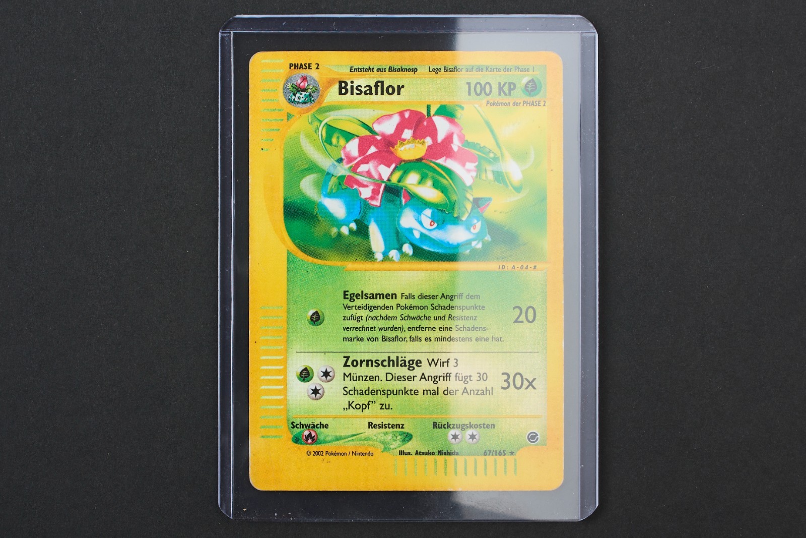Pokemon Venusaur ⚡️ Expedition e-Reader 67/165 - Reverse Holo - German LP