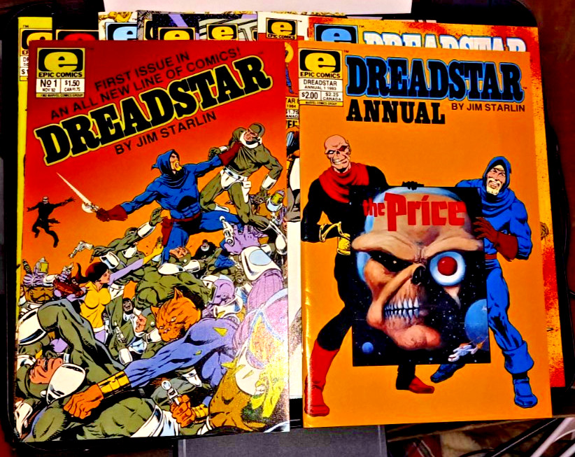 Dreadstar #1-11 Annual #1 Epic Comics Twelve Issue Lot Jim Starlin 1982 VF