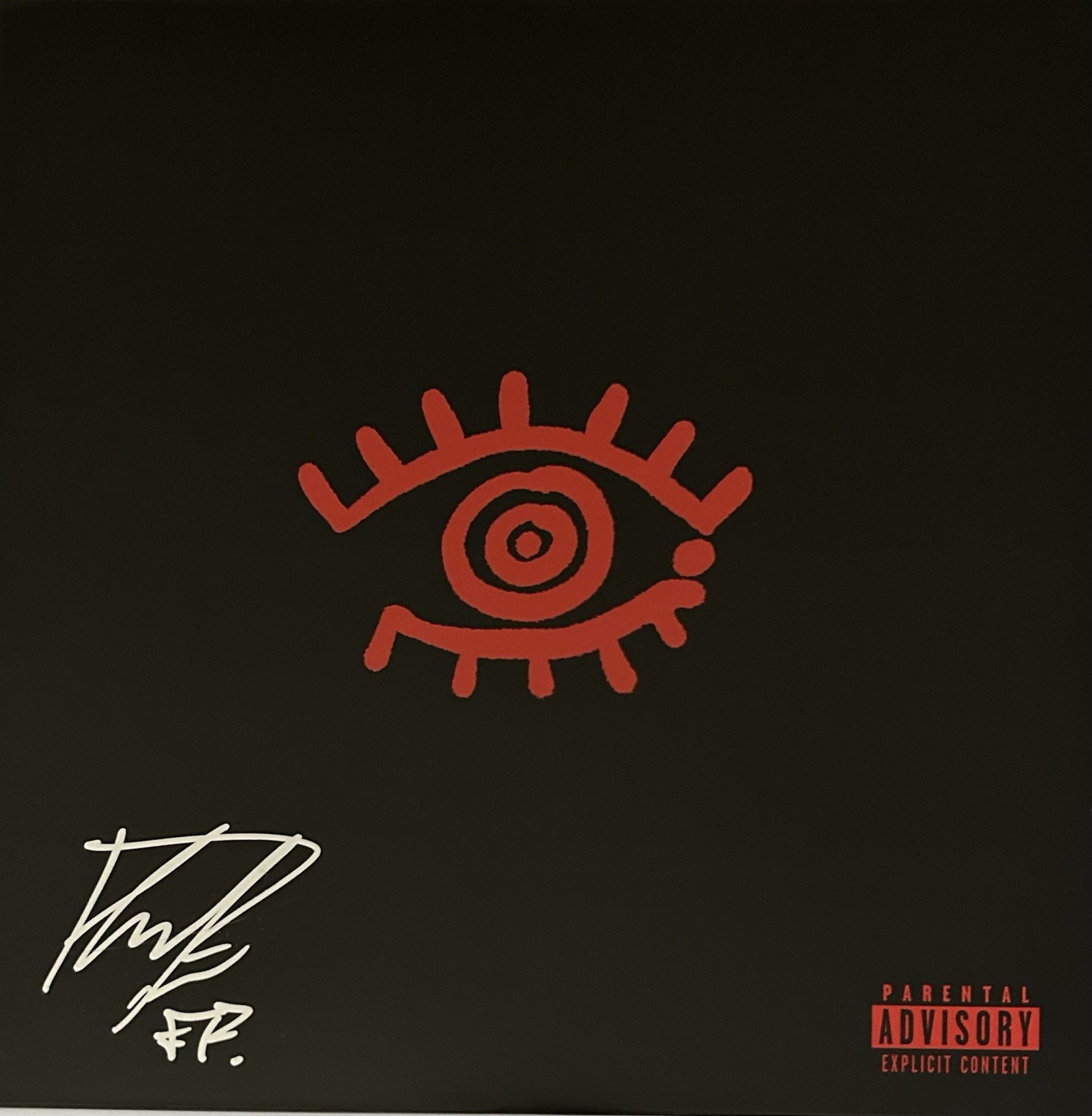 KHRYSTIAN RAMOS SIGNED VINYL FUERZA REGIDA JOP RARE - BECKETT COA