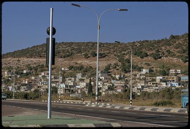 Photo:Jerusalem Israel Arab Village Road 1960s Hillside Homes